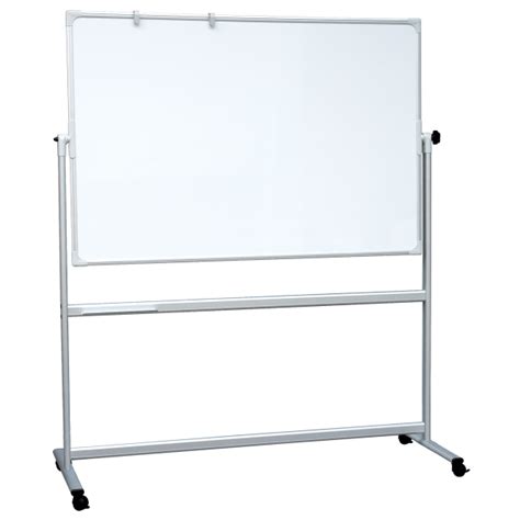 Dobbeltsidet Mobil Whiteboard Tavle X Cm