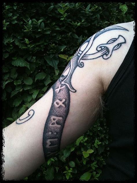 My New Viking Dot Style Dragon Tattoo By Colin Dale 1 Dragon Tattoo