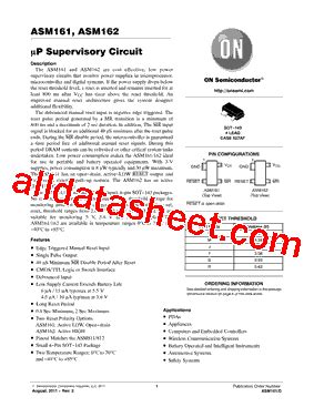 Asm Datasheet Pdf On Semiconductor