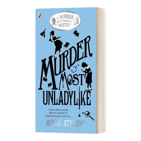 Milumilu Murder Unladylike 1หนังสือนวนิยายวรรณกรรมภาษาอังกฤษต้นฉบับ