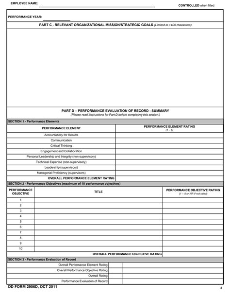 Dd Form 2906d Fill Out Sign Online And Download Fillable Pdf Templateroller