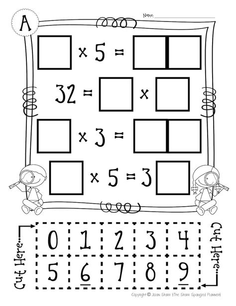 Multiplication Logic Puzzles Logic Puzzles Multiplication Math