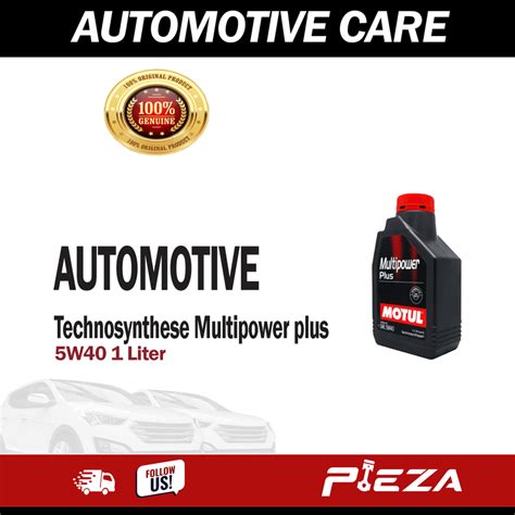 Motul Engine Oil Technosynthese Multipower Plus W Liter Pieza