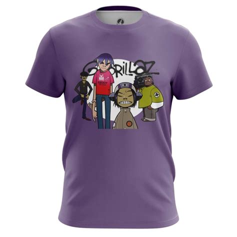 Men's T-shirt Gorillaz Band Merch Top - Idolstore - Merchandise And Collectibles