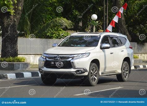 Deporte Mitsubishi Pajero Tipo Suv Dakar 2019 Foto Editorial Imagen