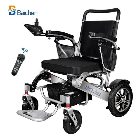 Foldable Electric Wheelchair Airline Approved Portable Motorized