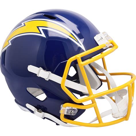 Los Angeles Chargers Replica Speed 1974 1987 Throwback Helmets