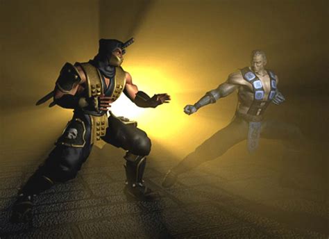 Scorpion From The Mortal Kombat Game Art Hq