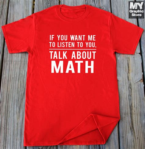 Math Shirt Funny Math T Shirt Mathematics Shirt Gifts for Math Lover ...