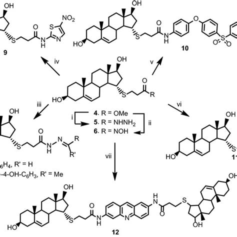 Conditions And Reagents I Nh2nh2·h2o Dmf Reflux 10 H Ii