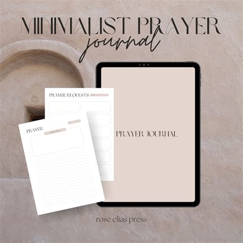 Minimalist Prayer Journal Quotes