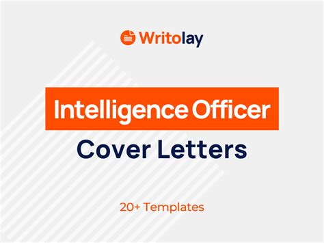 Intelligence Officer Cover Letter Example And Templates Writolay