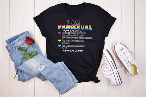 I Am Pansexual T Shirt Pansexual Definition Shirt Lgbtq Etsy