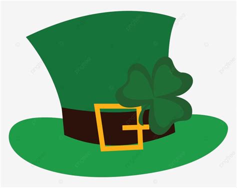 St Patrick Hat Vector Hd Png Images Patricks Day Hat Ireland