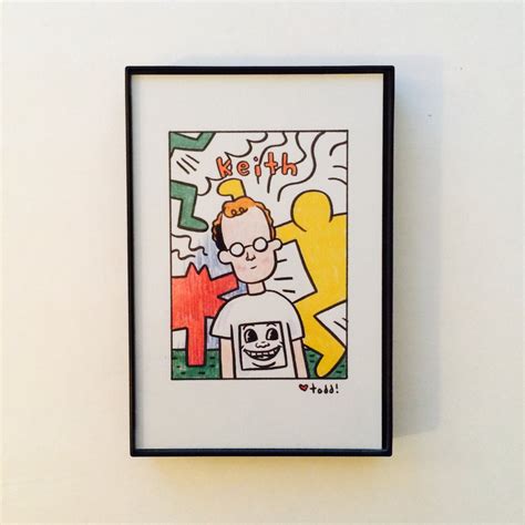 Keith Haring Baby Print