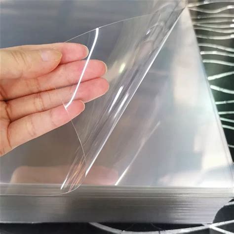 Fabrication Et Exportation De Feuilles De PET Transparent Pour