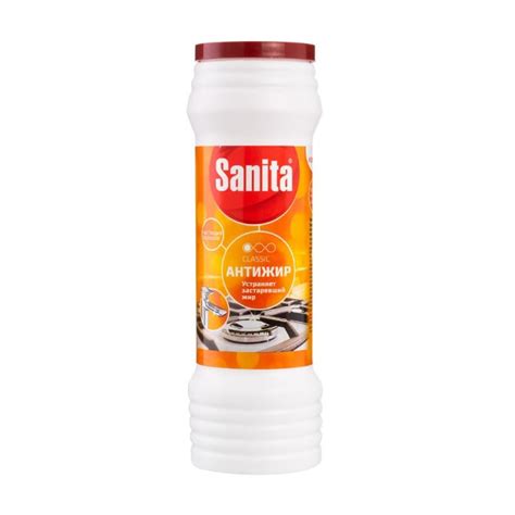 Чистящий порошок, Sanita, 400 г, в ассортименте - купить в интернет ...