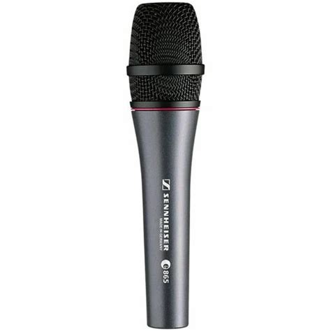 Black Sennheiser E S Handheld Supercardioid Condenser Microphone At