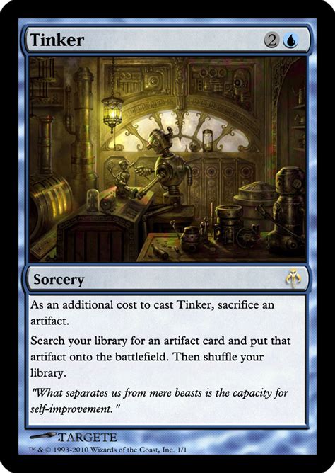 Tinker Alternate Art MTG Card by dodgeimagery on DeviantArt