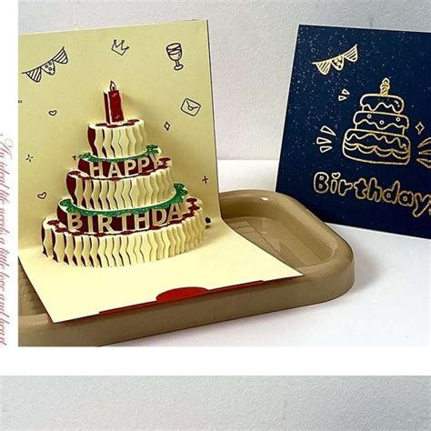 Jual Kartu Ucapan Ulang Tahun Musik Pop Up Birthday Card D Kado Hadiah