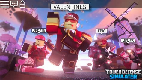 TDS VALENTINES DAY UPDATE IS EPIC Roblox Tower Defense Simulator