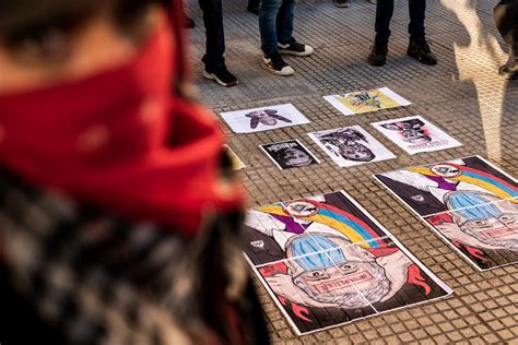 En fotos represión en las calles una semana de protestas disturbios