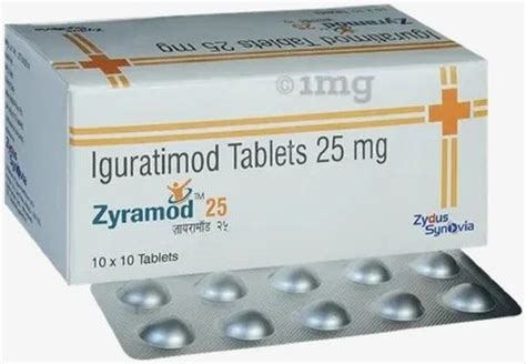 Iguratimod 25mg Tablet at Rs 272.25/stripe | Manimajra | ID: 2852986953730