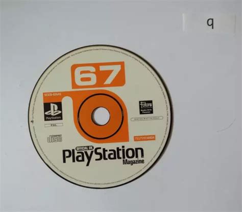 OFFIZIELLES UK PLAYSTATION Magazine Demo 67 PS1 SCED 02641 Videospiel