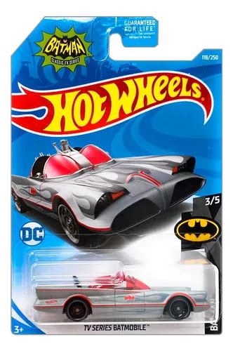 Hot Wheels Batman Tv Series Batmobile Silver Cuotas sin interés