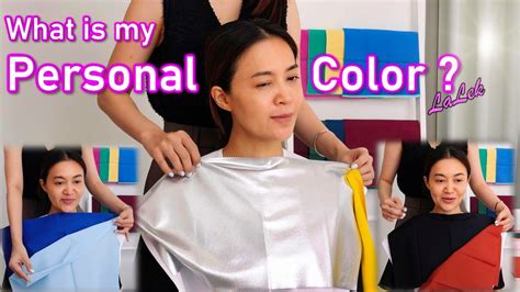 Thai Soft Spoken Asmr Eng Sub 😴 I Tried Personal Color Analysis For