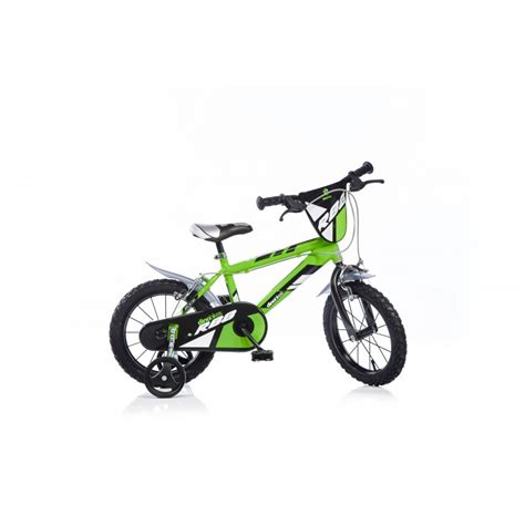 Dino Bikes Bicicletta 16 MTB Con Rotelle E Freno Anteriore E