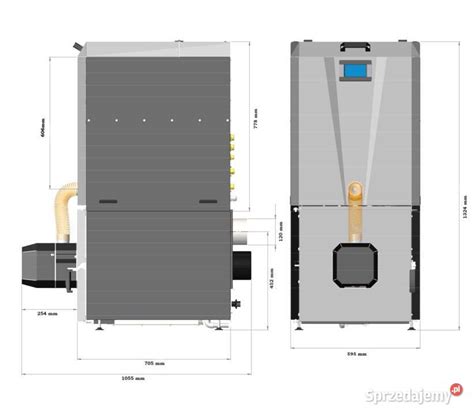 Kocioł kotły pellet PELLATRON kipi 15kw slim Darmowa dostawa Łódź