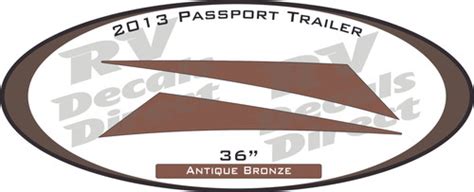 Passport Keystone Travel Trailer Replacement Rv Decals And Graphics