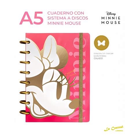 Cuaderno Inteligente Mooving Loop A5 Minnie Mouse La Central Librería