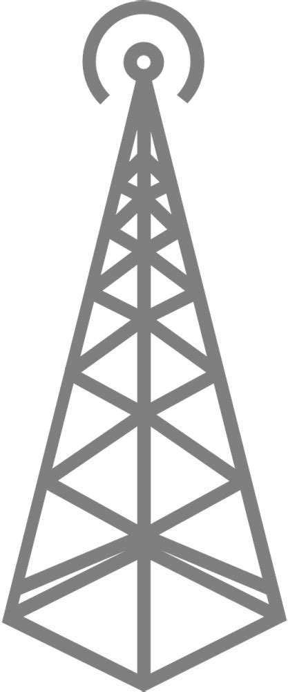 Vector Radio Tower Clip Art Png Download Large Size Png Image