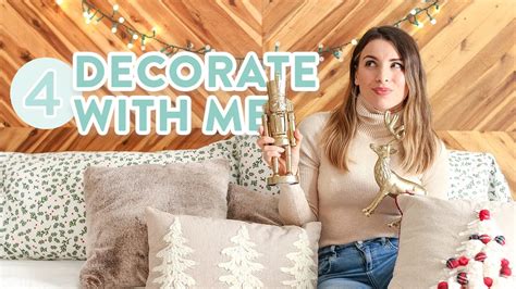 Christmas Decorate With Me Christmas Decor Ideas Vlogmas Day