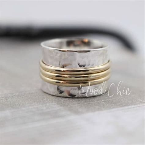 Gold Spinner Ring - Etsy