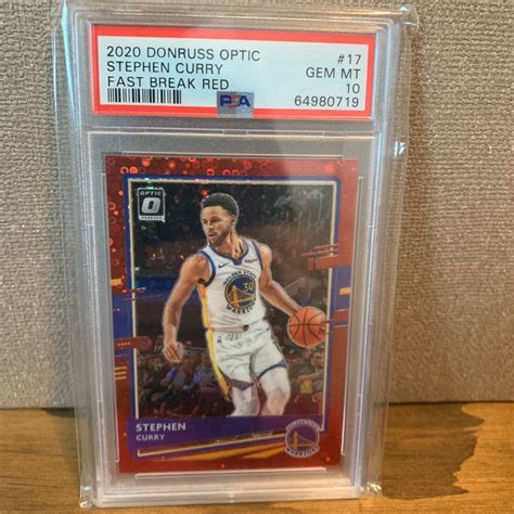 代購代標第一品牌樂淘letao2020 Donruss Optic Stephen Curry 85 Red Disco Fast