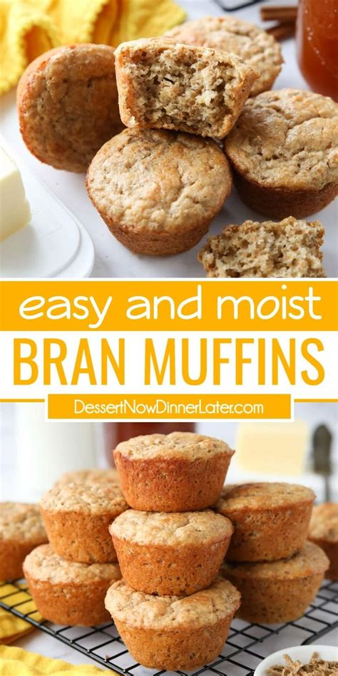 This All Bran Muffins Recipe uses bran cereal to create hearty, yet ...