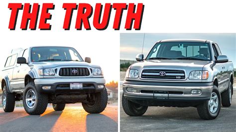 Review The Truth About The St Gen Tundra Vs Tacoma Debate Youtube