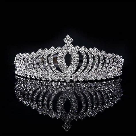 Princess Bridal Tiara Wedding Prom Crown Headband Crystal Rhinestone