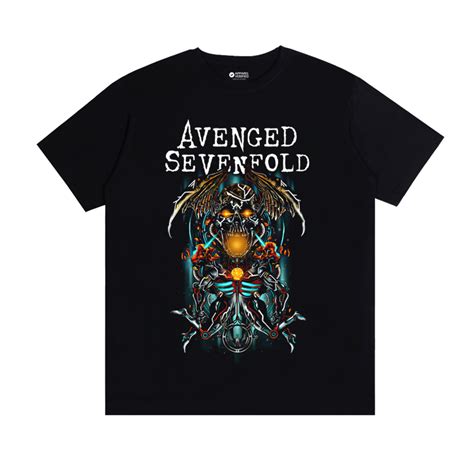 Jual Kaos Avenged Sevenfold Hail King Tshirt Band Pria Distro Baju