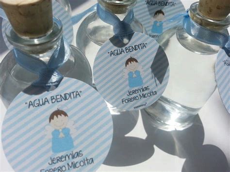 Agua Bendita Invitaciones Bautizo Recuerdos De Bautizo Adornos Para