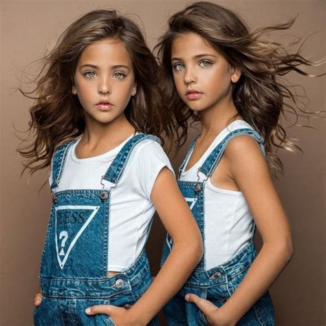 Most Beautiful Twins In The World Then Now Webbed Spread