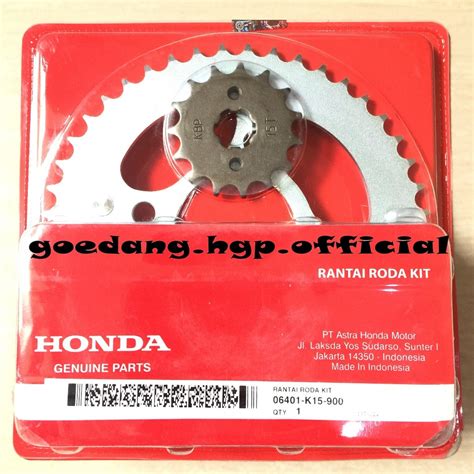 Jual Drive Chain Kit Rantai Roda Kit Cb R Old K Original Ahm