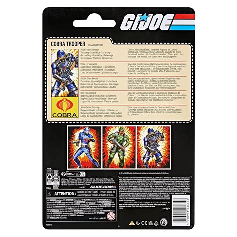 G I Joe Classified Series Retro Cardback Cobra Trooper Revealed