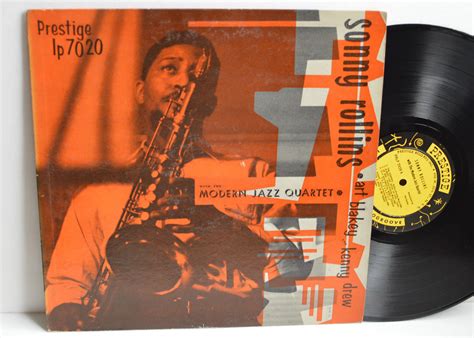 Popsike RARE JAZZ LP SONNY ROLLINS WITH THE MODERN JAZZ QUARTET