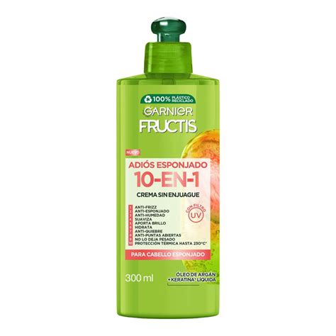 Crema Para Peinas Garnier Fructis Adios Esponjado 10 En 1 300 Ml Soriana