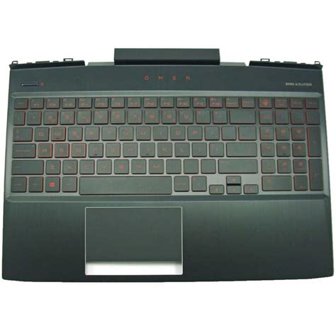 Teclado Palmrest Hp Omen Dc Retro Iluminado Novo Garantia