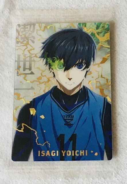 carte blue lock wafer volume   sr isagi yoichi jap blister eur